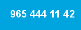 965 444 11 42